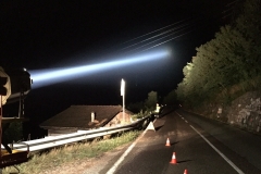Incendio boschivo monte Celva