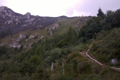 Incendio boschivo monte Bondone