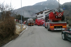 Incendio abitazione Povo