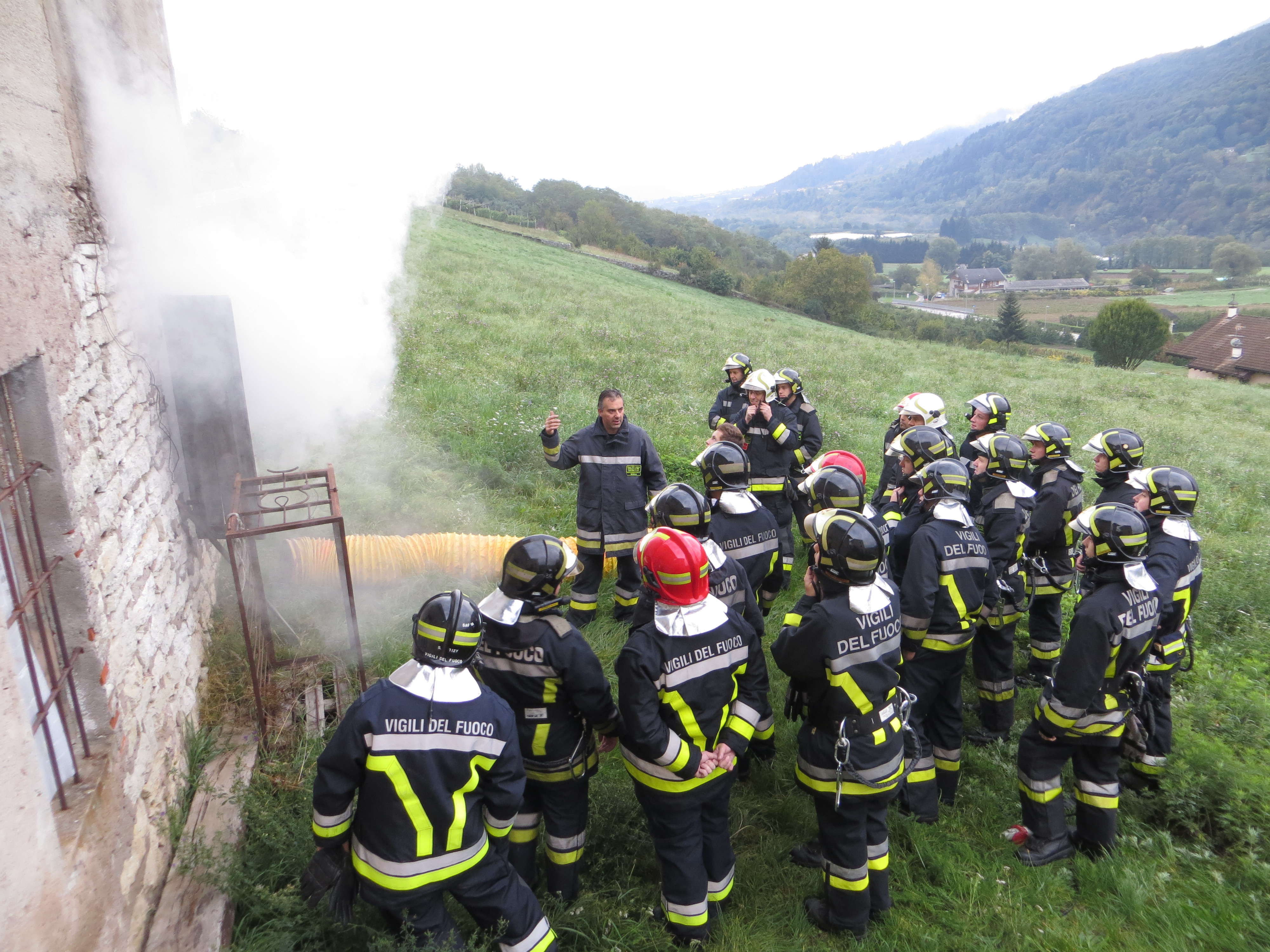 Manovra incendio Maso Zandonai