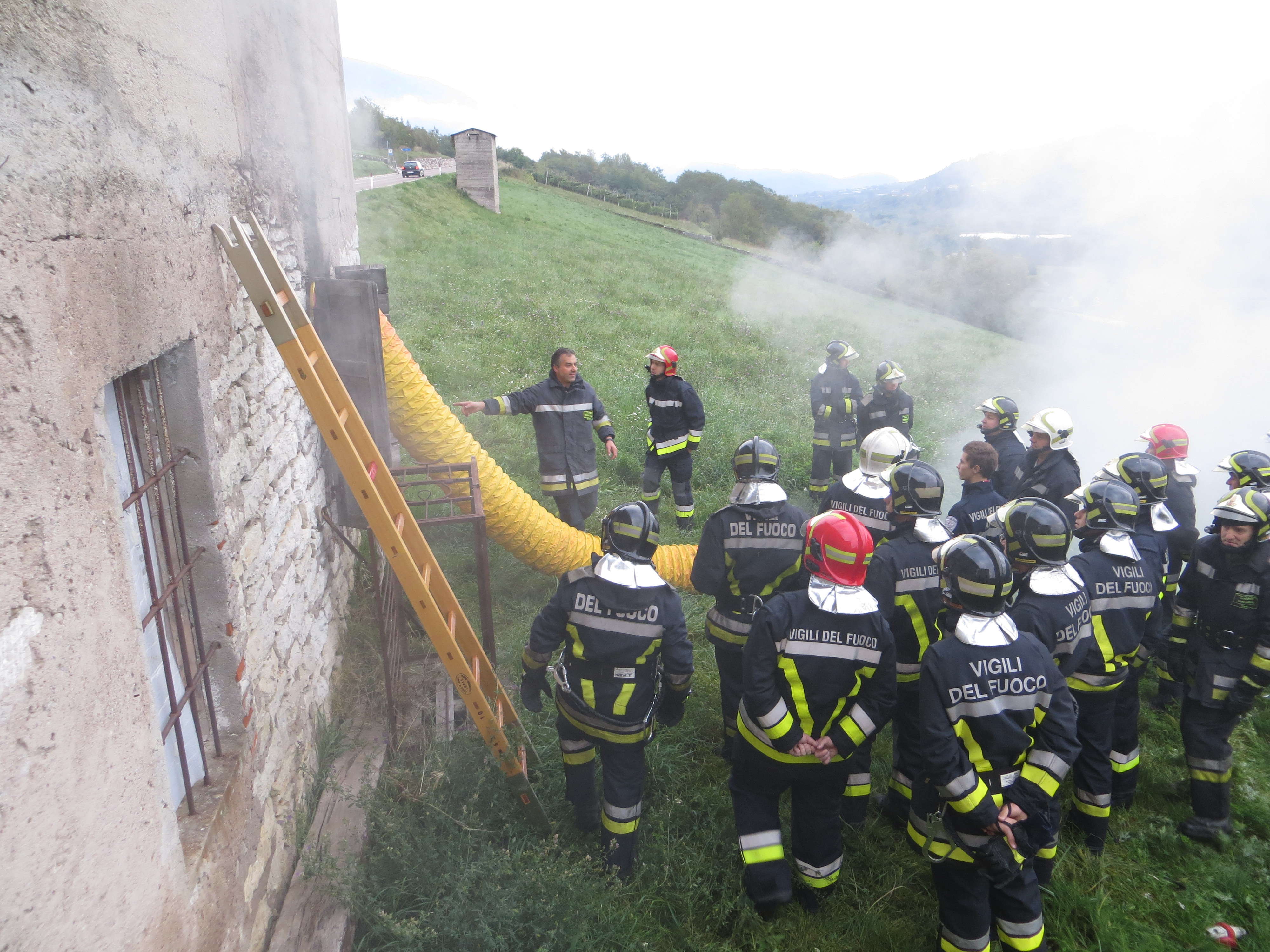 Manovra incendio Maso Zandonai