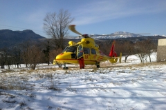 Supporto elicottero loc. S. Agnese